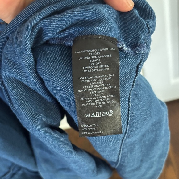 Anthropologie Indigo Denim Dress - Picture 7 of 11